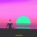 Endlessness by No4mat - Aesthetic Vaporwave Gif
