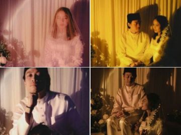 M’sian Takes Dreamy, Retro Pictures Of Sister’s Wedding At Home Using Just A Sunset Lamp!