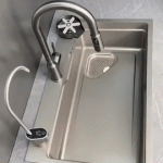 Pull Down Kitchen Faucet with Sprayer 